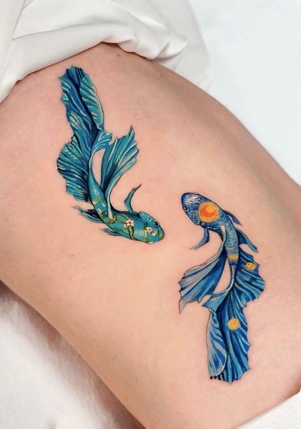 29 Blue Tattoo Ideas 2026: From Delft-Inspired Ink to Modern Aesthetic Statements