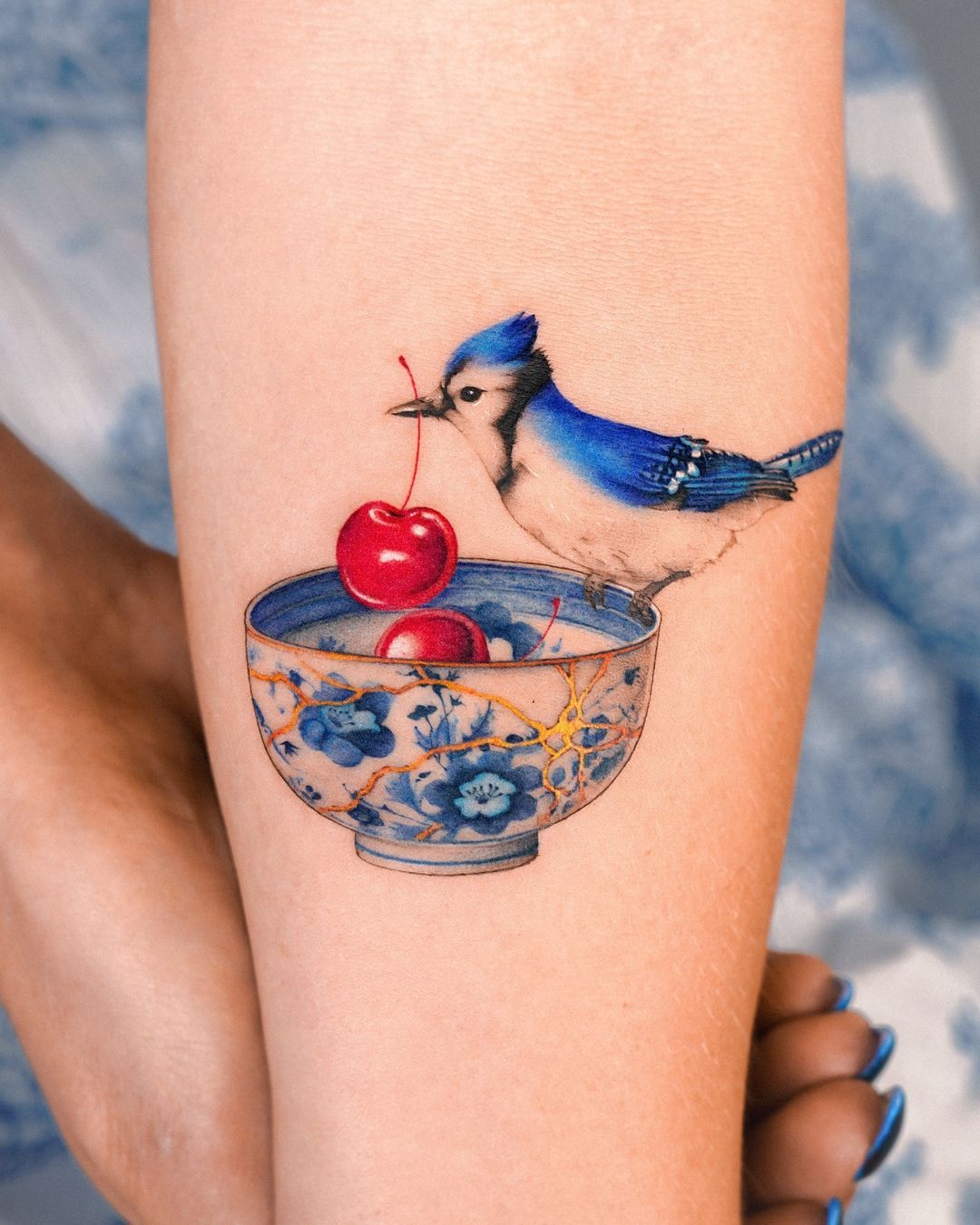 29 Blue Tattoo Ideas 2026: From Delft-Inspired Ink to Modern Aesthetic Statements