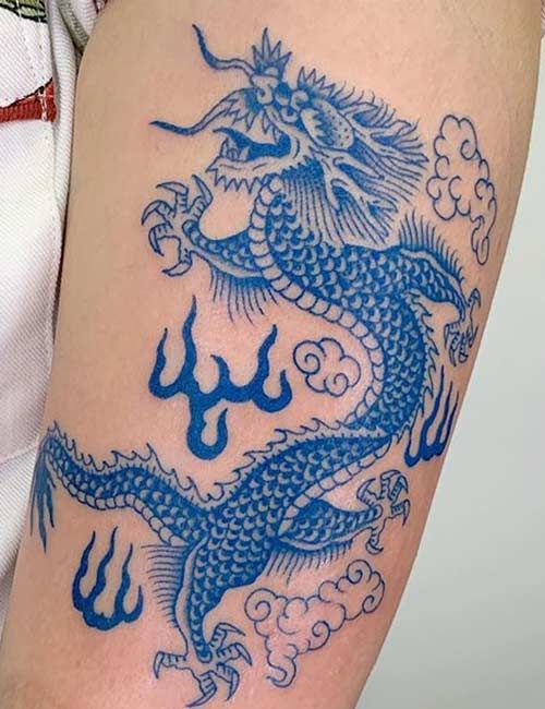 29 Blue Tattoo Ideas 2026: From Delft-Inspired Ink to Modern Aesthetic Statements