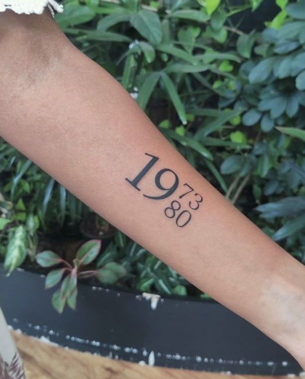 26 Number Tattoo Ideas 2026: Minimalism, Meaning, and Modern Style