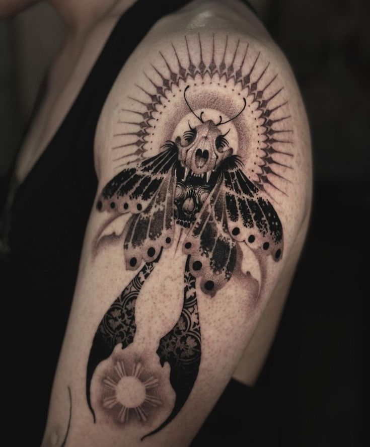 30 Moth Tattoo Ideas 2026: Dark Beauty, Lunar Symbolism & Modern Ink Trends