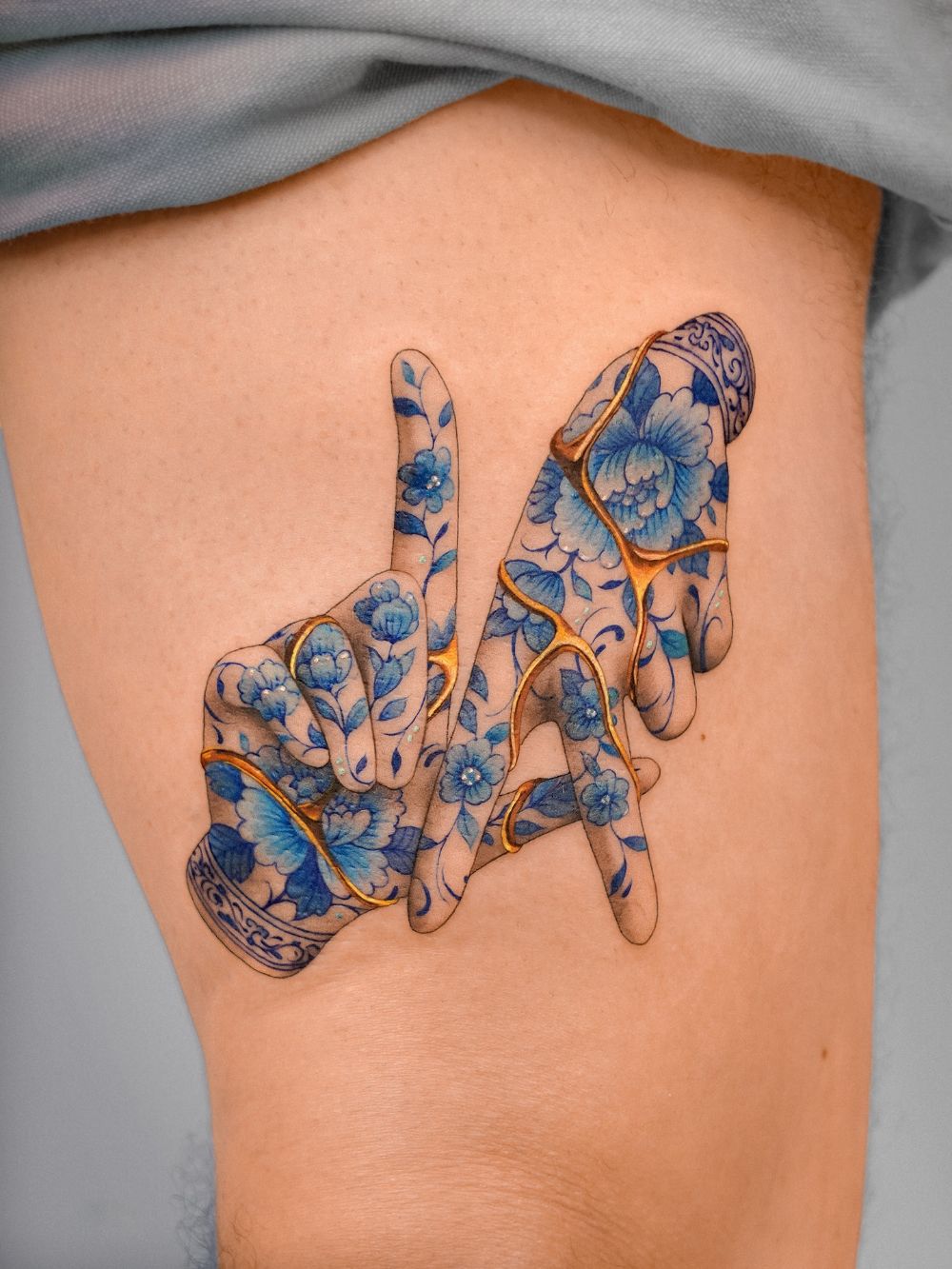29 Blue Tattoo Ideas 2026: From Delft-Inspired Ink to Modern Aesthetic Statements