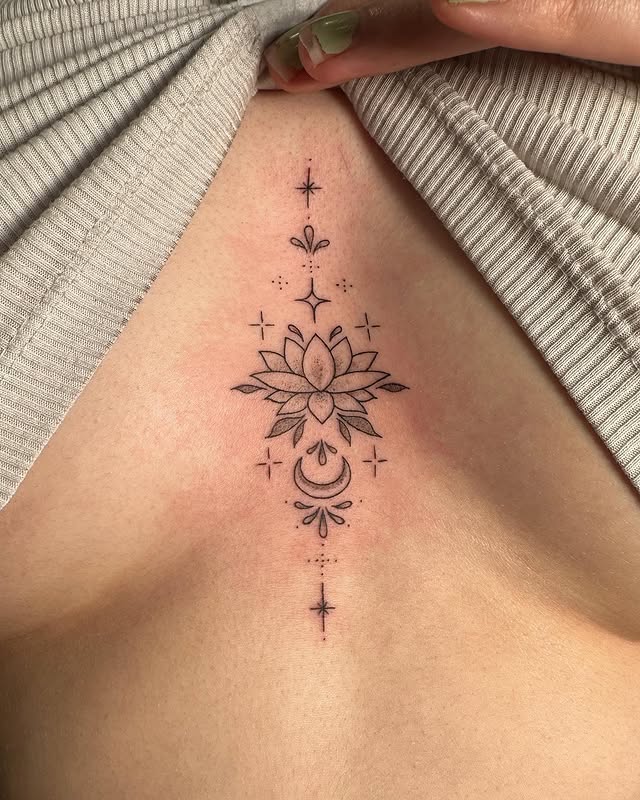 29 Sternum Tattoo Ideas 2026: The Rise of Bold, Feminine Expression
