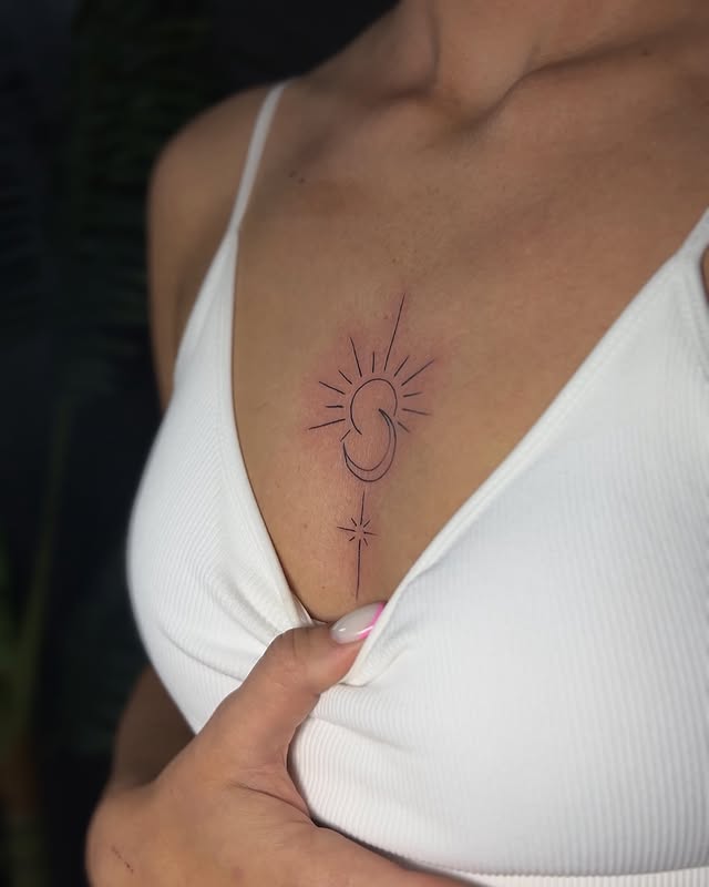 29 Sternum Tattoo Ideas 2026: The Rise of Bold, Feminine Expression