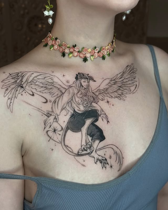 29 Sternum Tattoo Ideas 2026: The Rise of Bold, Feminine Expression