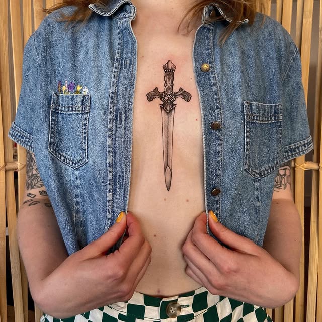 29 Sternum Tattoo Ideas 2026: The Rise of Bold, Feminine Expression