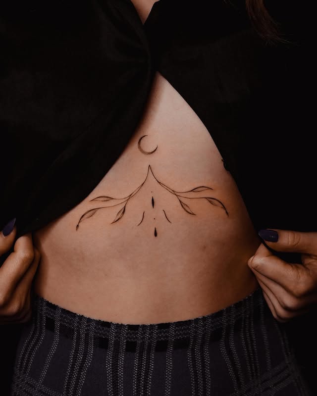 29 Sternum Tattoo Ideas 2026: The Rise of Bold, Feminine Expression