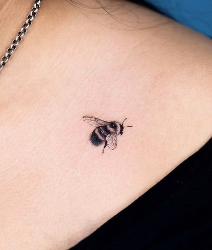 31 Bee Tattoo Ideas 2026: Tiny Bumble Designs, Fine Line Ink & Realistic Honey Bee Inspiration