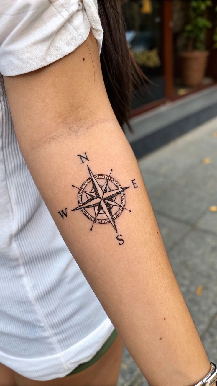 28 Compass Tattoo Ideas 2026: Meaningful Designs for Men and Women Who Love Adventure