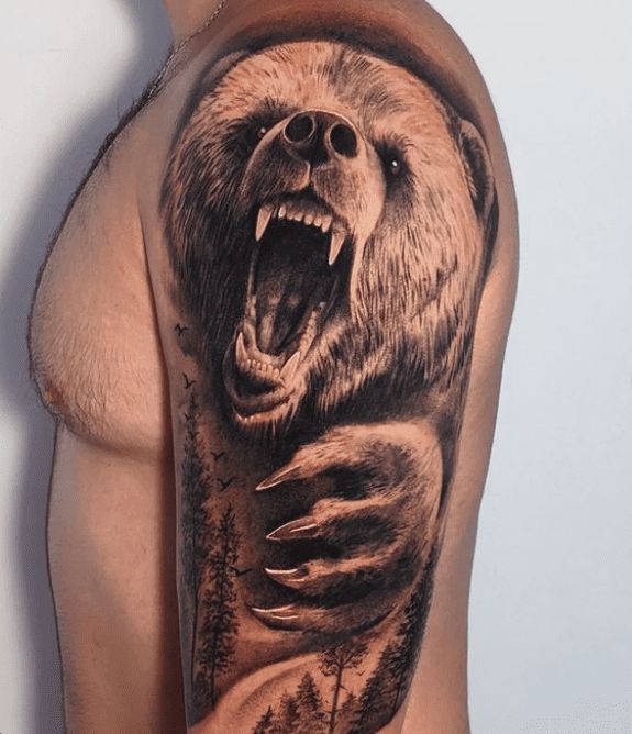 30 Bear Tattoo Ideas 2026: Cute, Realistic, Fine Line & Feminine Designs for Men and Women
