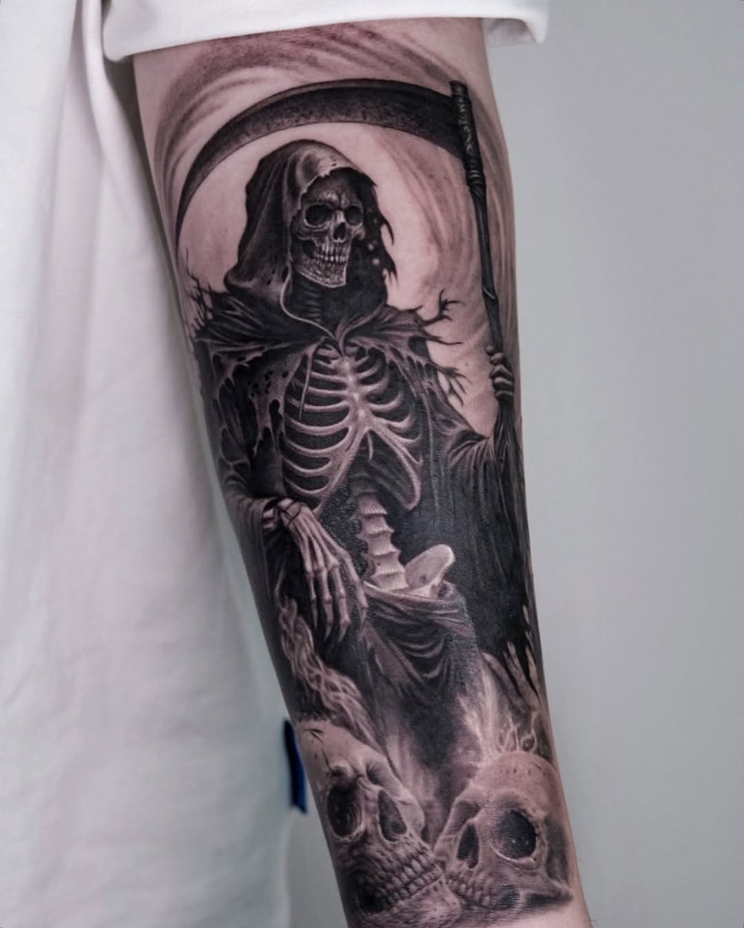 30 Grim Reaper Tattoo Ideas 2026: Dark Aesthetics, Modern Edge & Timeless Symbolism