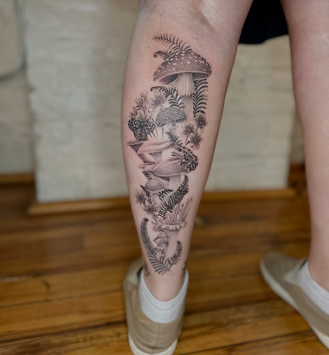 29 Magical Mushroom Tattoo Ideas 2026 That Feel Whimsical, Bold, and Nature Inspired