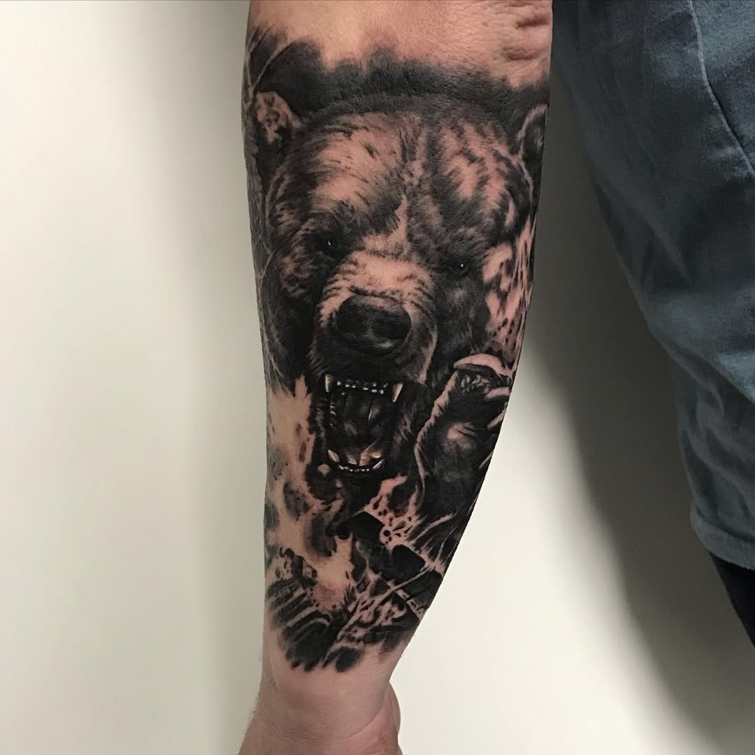 30 Bear Tattoo Ideas 2026: Cute, Realistic, Fine Line & Feminine Designs for Men and Women