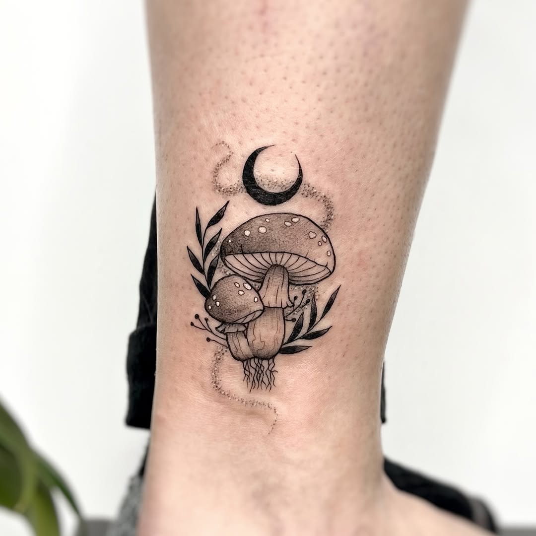 29 Magical Mushroom Tattoo Ideas 2026 That Feel Whimsical, Bold, and Nature Inspired
