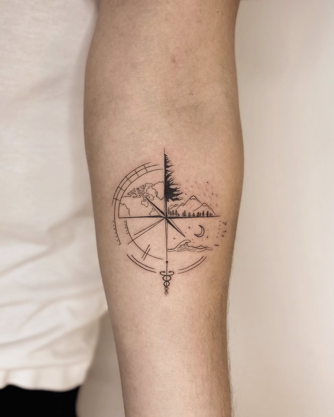 28 Compass Tattoo Ideas 2026: Meaningful Designs for Men and Women Who Love Adventure