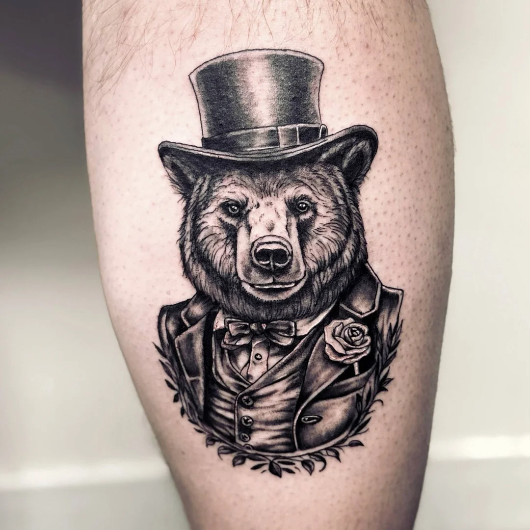 30 Bear Tattoo Ideas 2026: Cute, Realistic, Fine Line & Feminine Designs for Men and Women