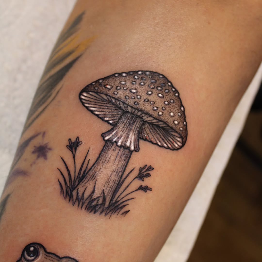 29 Magical Mushroom Tattoo Ideas 2026 That Feel Whimsical, Bold, and Nature Inspired