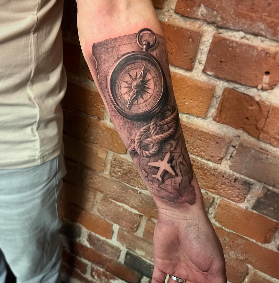 28 Compass Tattoo Ideas 2026: Meaningful Designs for Men and Women Who Love Adventure