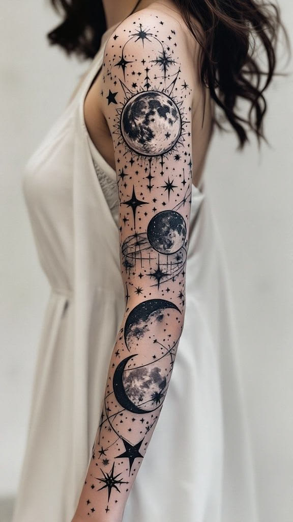 29 Moon Tattoo Ideas 2026: Dreamy Lunar Ink Designs That Feel Personal and Timeless