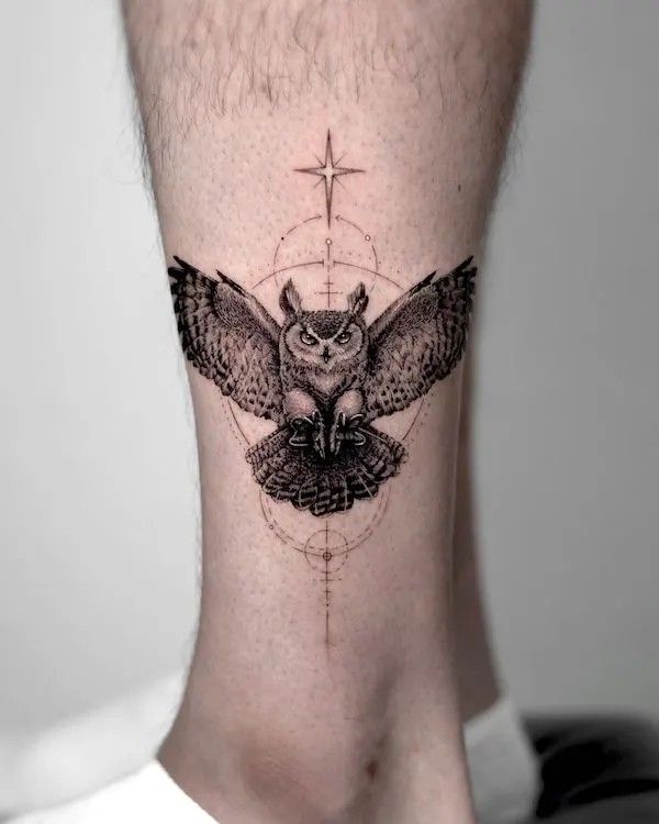 26 Owl Tattoo Ideas 2026 That Blend Dark Realism, Fine Line Art, and Timeless Symbolism