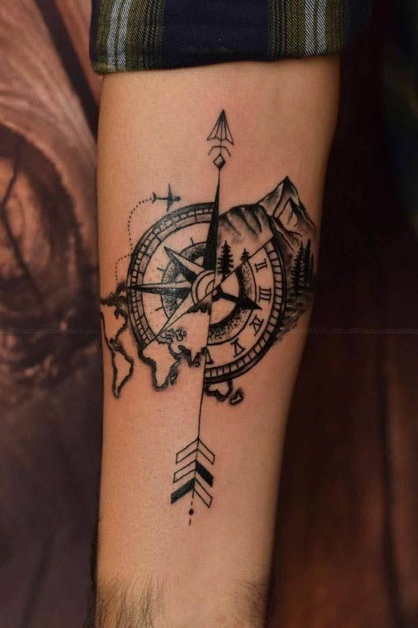 28 Compass Tattoo Ideas 2026: Meaningful Designs for Men and Women Who Love Adventure