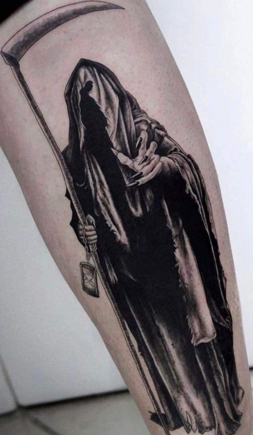 30 Grim Reaper Tattoo Ideas 2026: Dark Aesthetics, Modern Edge & Timeless Symbolism