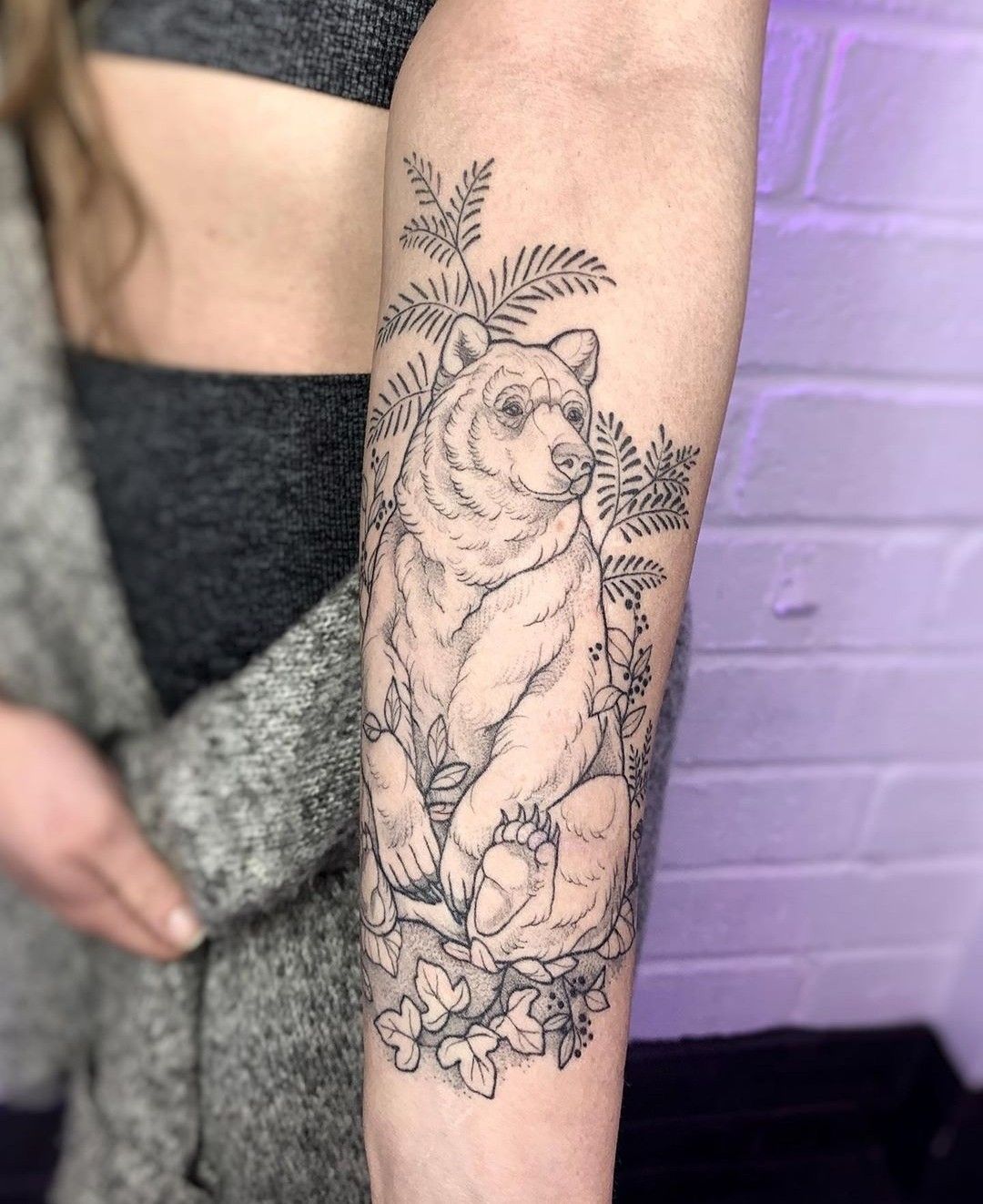 30 Bear Tattoo Ideas 2026: Cute, Realistic, Fine Line & Feminine Designs for Men and Women