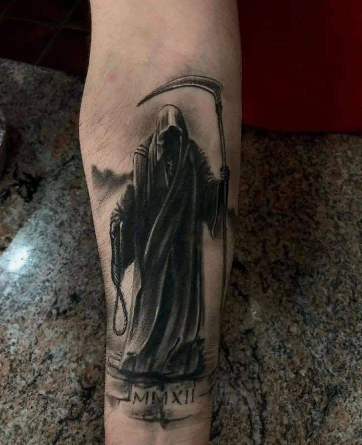 30 Grim Reaper Tattoo Ideas 2026: Dark Aesthetics, Modern Edge & Timeless Symbolism