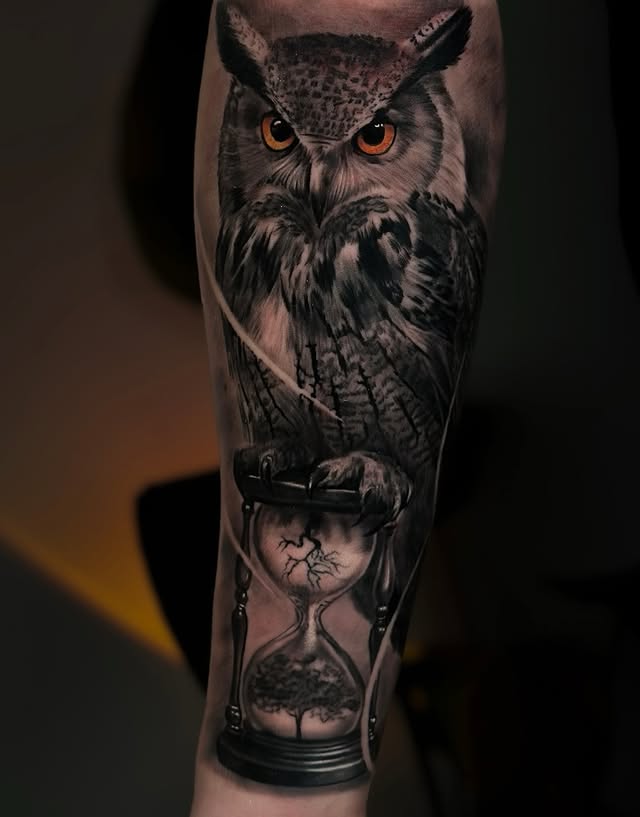 26 Owl Tattoo Ideas 2026 That Blend Dark Realism, Fine Line Art, and Timeless Symbolism