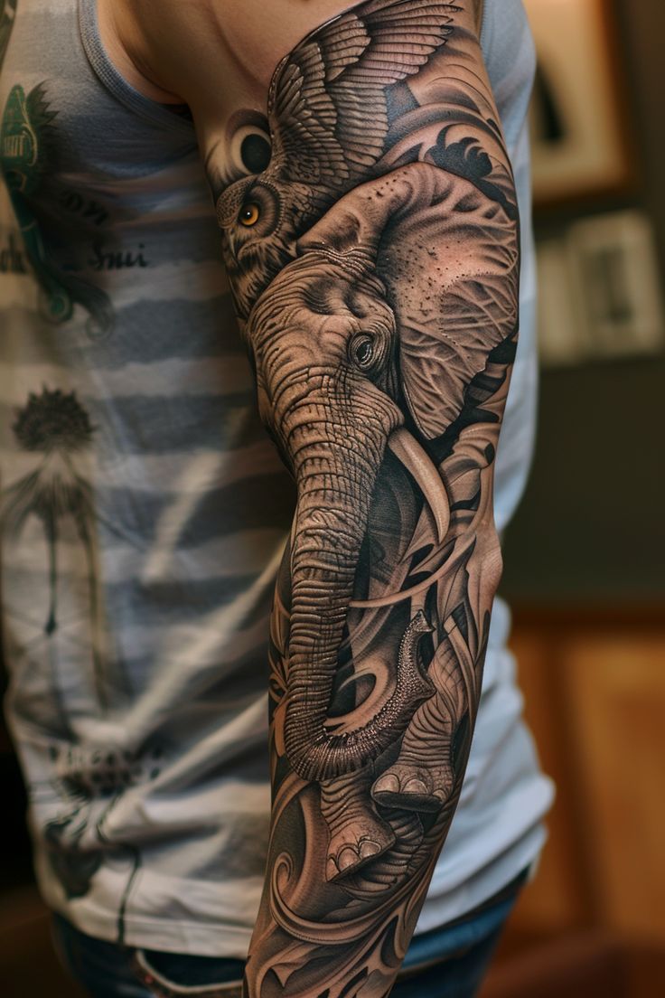 29 Elephant Tattoo Ideas 2026: Inspiring Designs Full of Meaning, Family Symbolism, and Artistic Detail