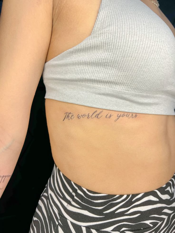 The World Is Yours Tattoo Ideas 2026: 28 Meaningful Designs That Turn a Famous Quote Into Personal Art