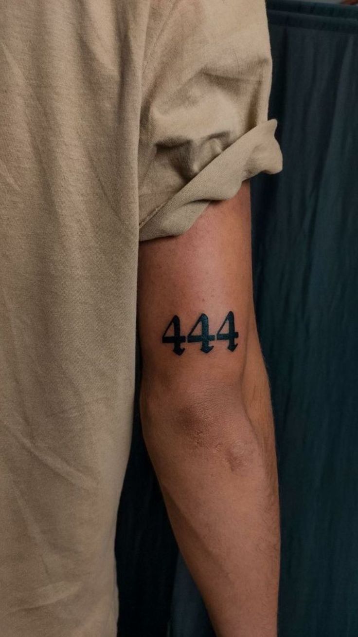 26 Ideas 444 Tattoo 2026: Meaningful Angel Number Designs, Placement Ideas & Modern Inspiration