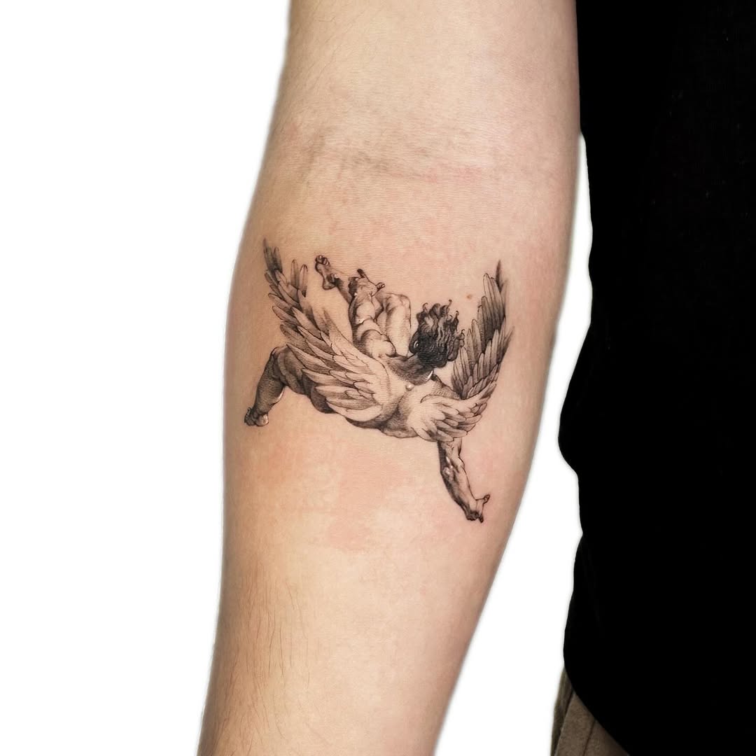 28 Icarus Tattoo Ideas 2026: Powerful Designs Inspired by Greek Mythology, Ambition, and the Fall from the Sky