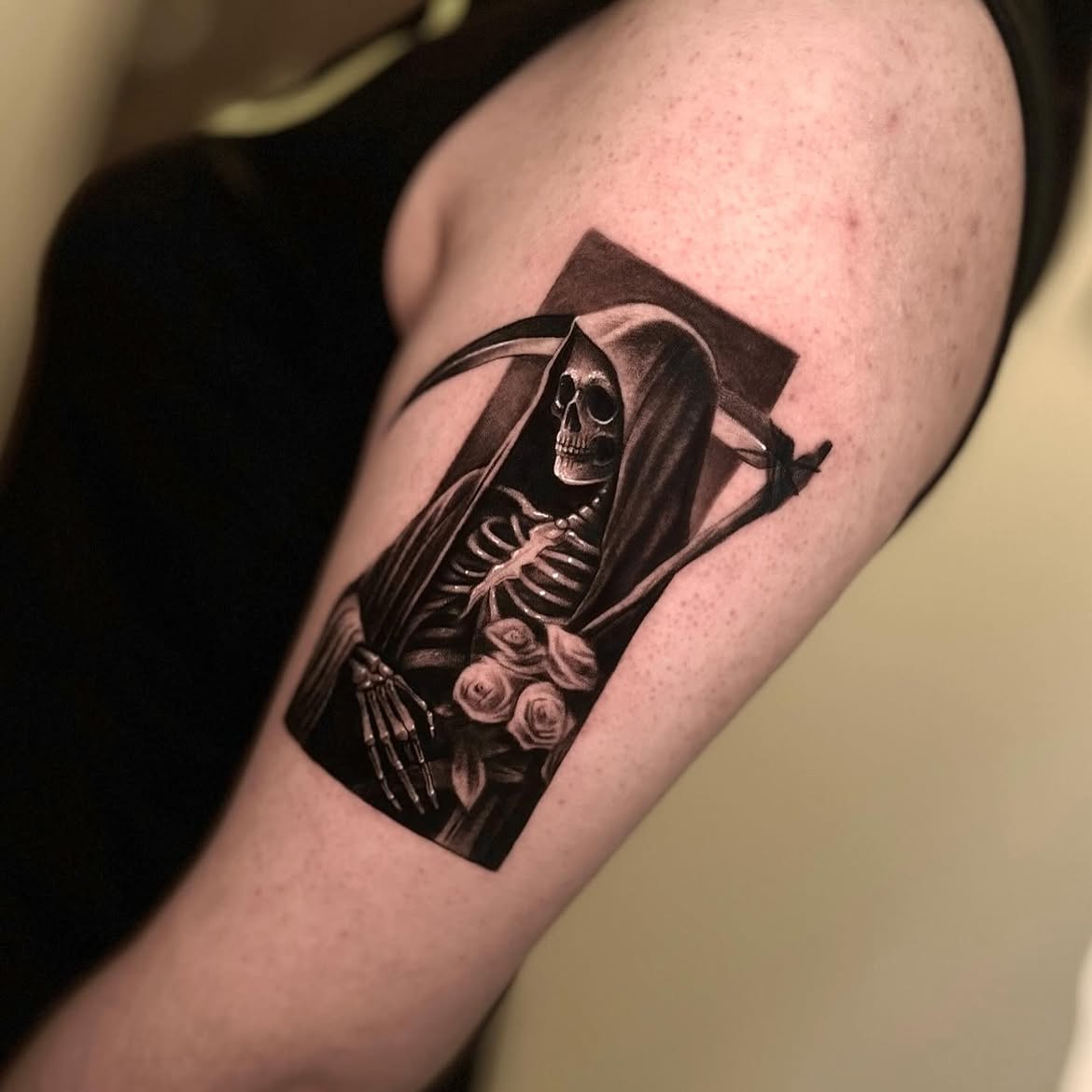 31 Santa Muerte Tattoo Ideas 2026: Powerful Designs with Meaning, Faith, and Timeless Black & Grey Style