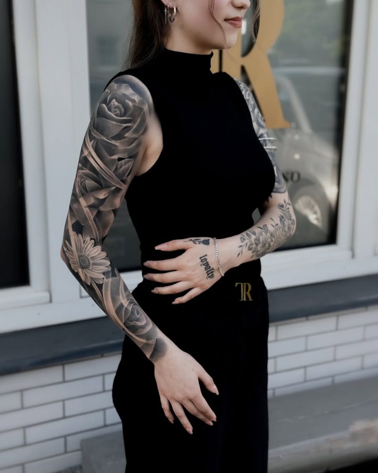 Tattoo Sleeve Ideas 2026 for Men and Women: Japanese, Floral, Patchwork ...