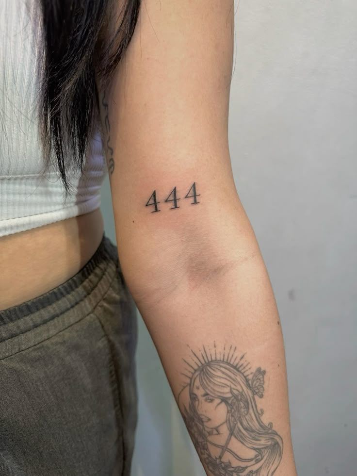 26 Ideas 444 Tattoo 2026: Meaningful Angel Number Designs, Placement Ideas & Modern Inspiration