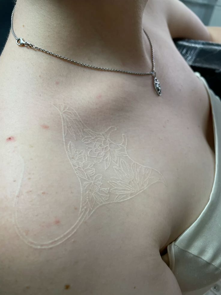 30 White Ink Tattoo Ideas 2026: Ethereal Designs That Redefine Subtle Body Art