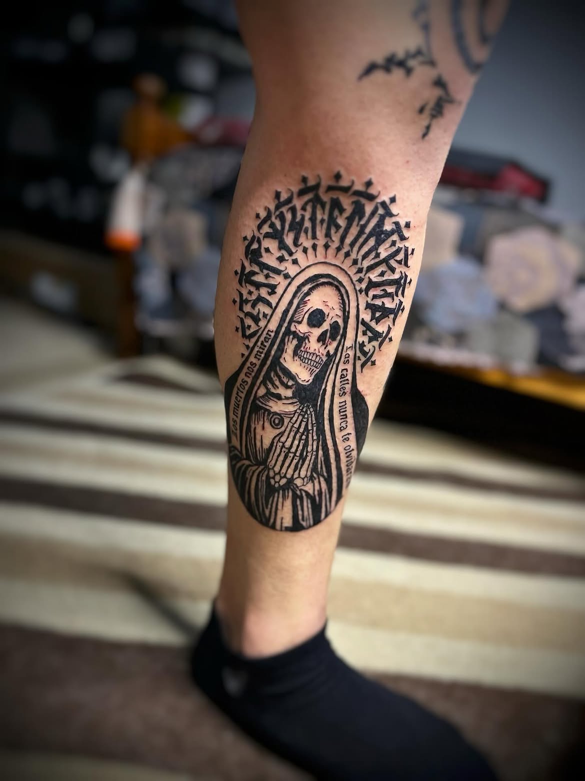 31 Santa Muerte Tattoo Ideas 2026: Powerful Designs with Meaning, Faith, and Timeless Black & Grey Style