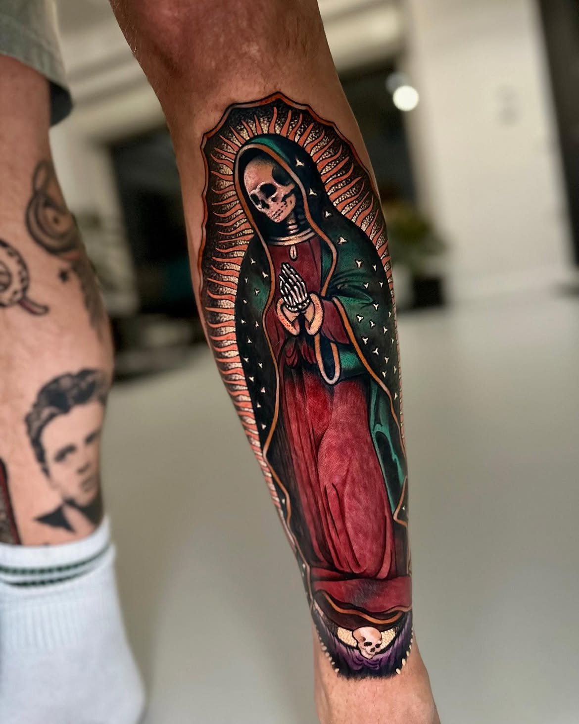 31 Santa Muerte Tattoo Ideas 2026: Powerful Designs with Meaning, Faith, and Timeless Black & Grey Style