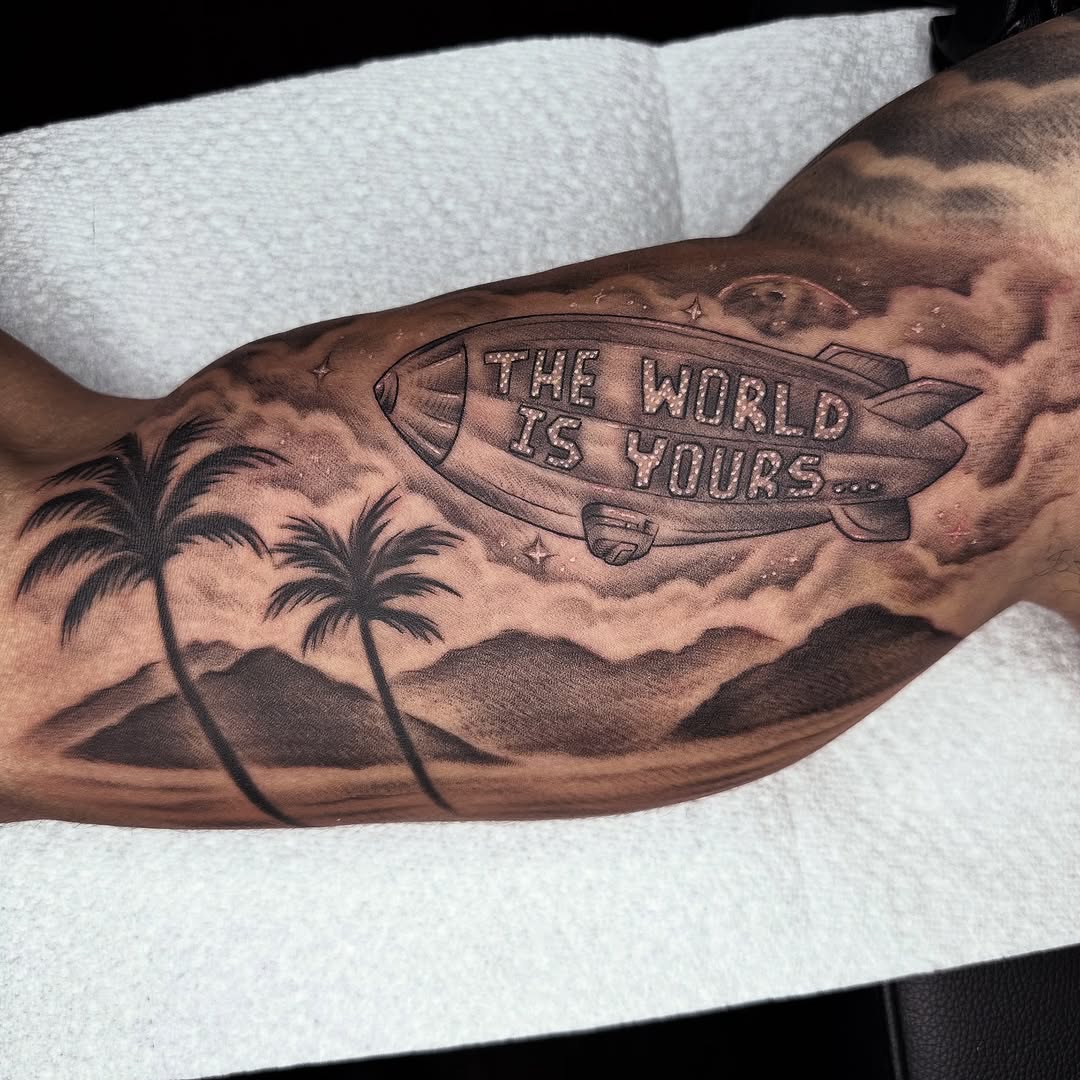 The World Is Yours Tattoo Ideas 2026: 28 Meaningful Designs That Turn a Famous Quote Into Personal Art