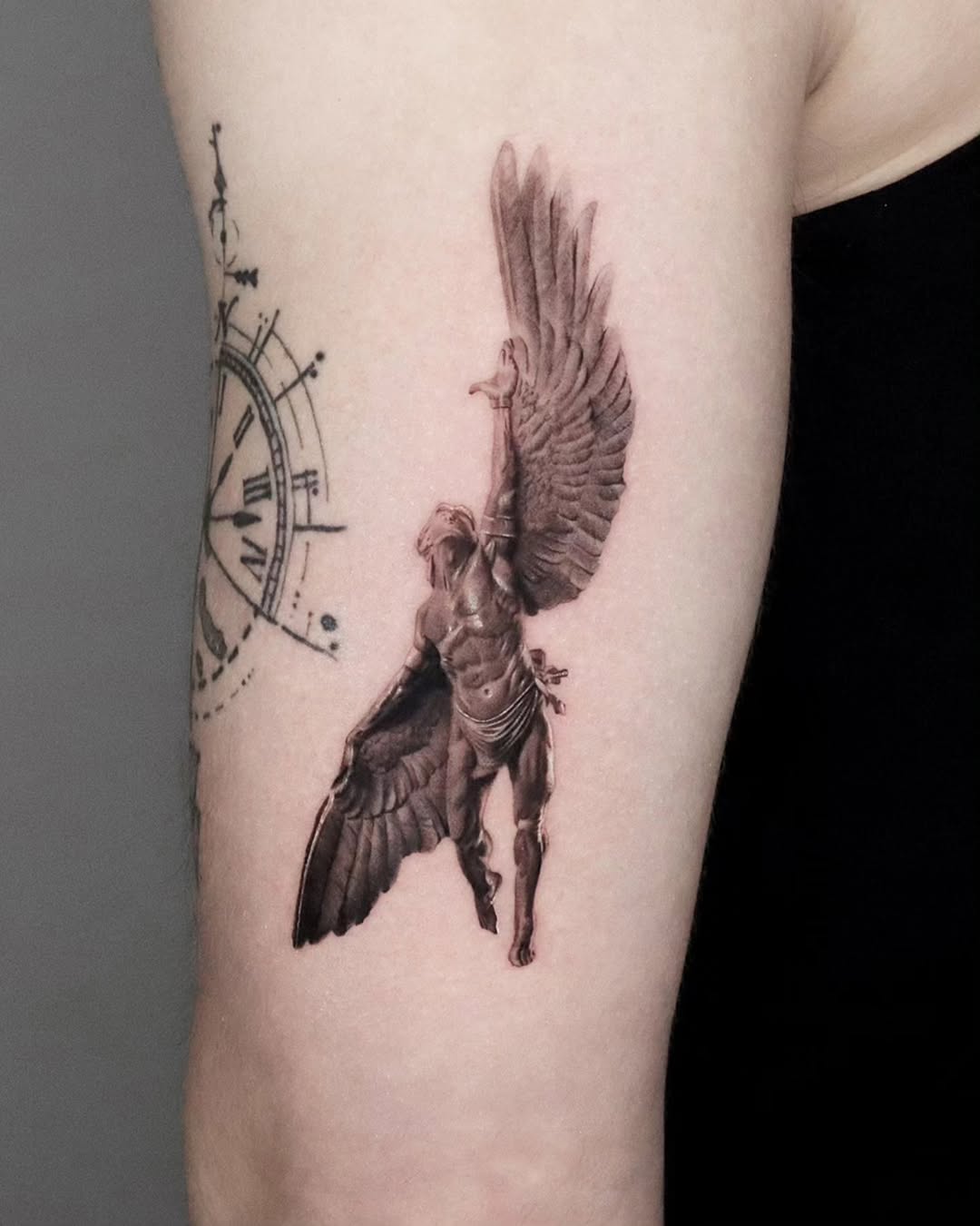 28 Icarus Tattoo Ideas 2026: Powerful Designs Inspired by Greek Mythology, Ambition, and the Fall from the Sky