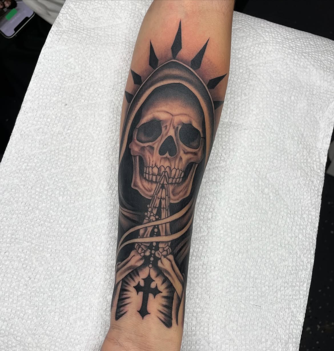 31 Santa Muerte Tattoo Ideas 2026: Powerful Designs with Meaning, Faith, and Timeless Black & Grey Style