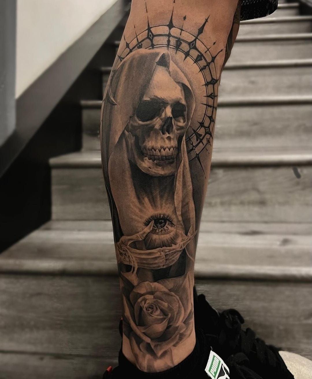 31 Santa Muerte Tattoo Ideas 2026: Powerful Designs with Meaning, Faith, and Timeless Black & Grey Style