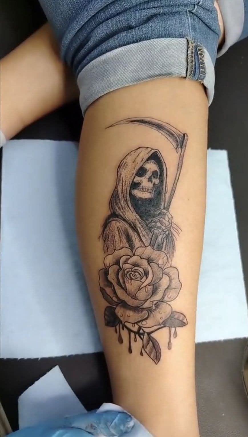 31 Santa Muerte Tattoo Ideas 2026: Powerful Designs with Meaning, Faith, and Timeless Black & Grey Style