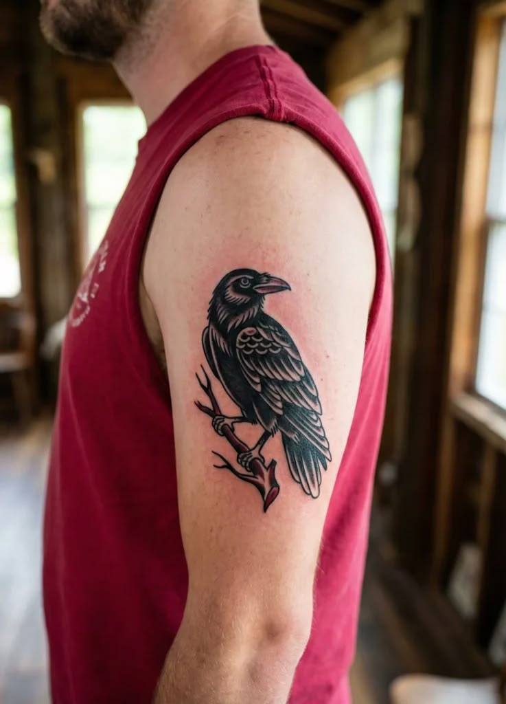 28 Raven Tattoo Ideas 2026: Powerful Designs Inspired by Mythology, Nature, and Modern Ink