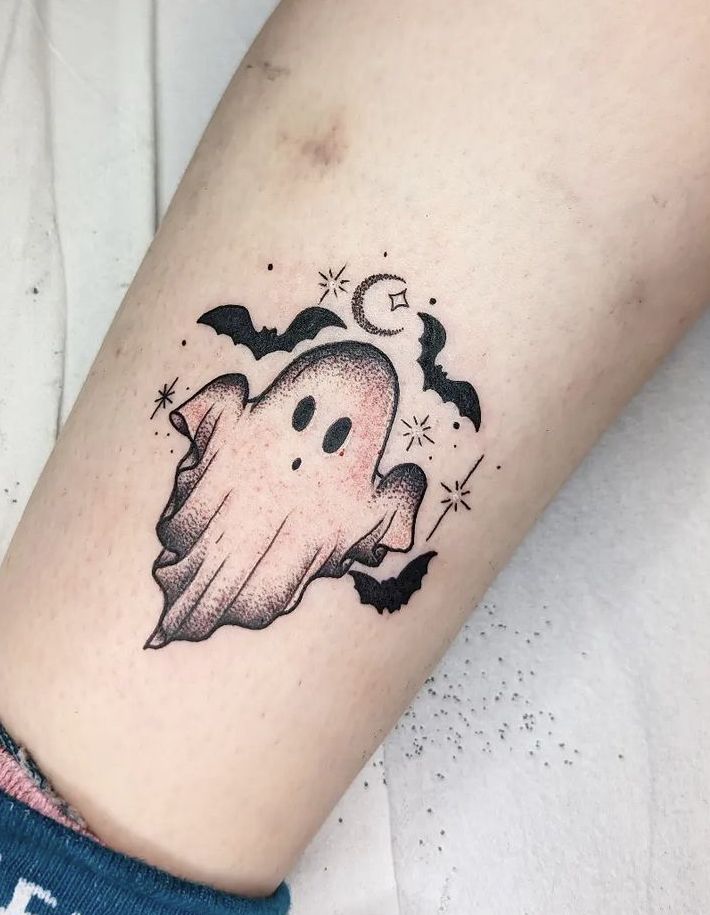 30 Ghost Tattoo Ideas 2026: Playful, Spooky & Creative Designs You’ll Want to Save