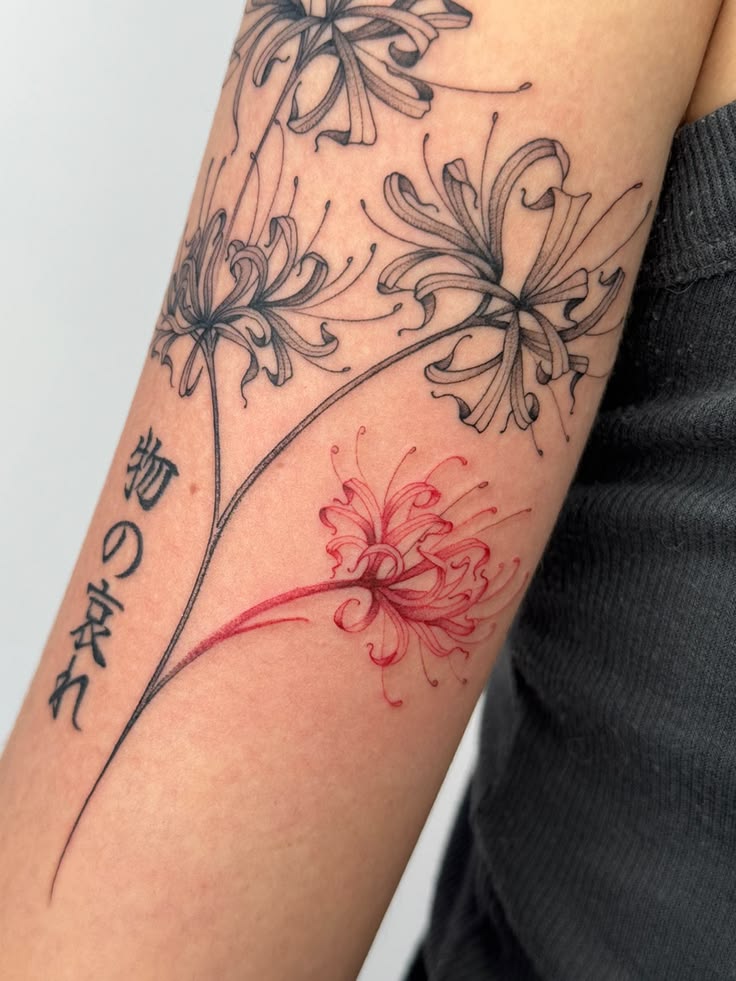 25 Spider Lily Tattoo Ideas 2026: Elegant, Symbolic & Japanese-Inspired Designs You’ll Love