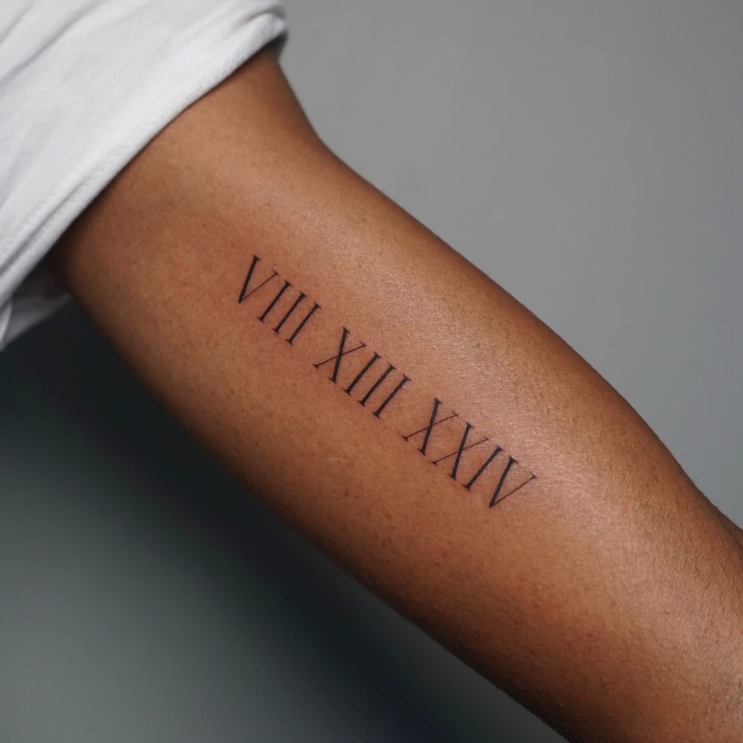 28 Roman Numerals Tattoo Ideas 2026: Timeless Date Tattoos That Never Go Out of Style
