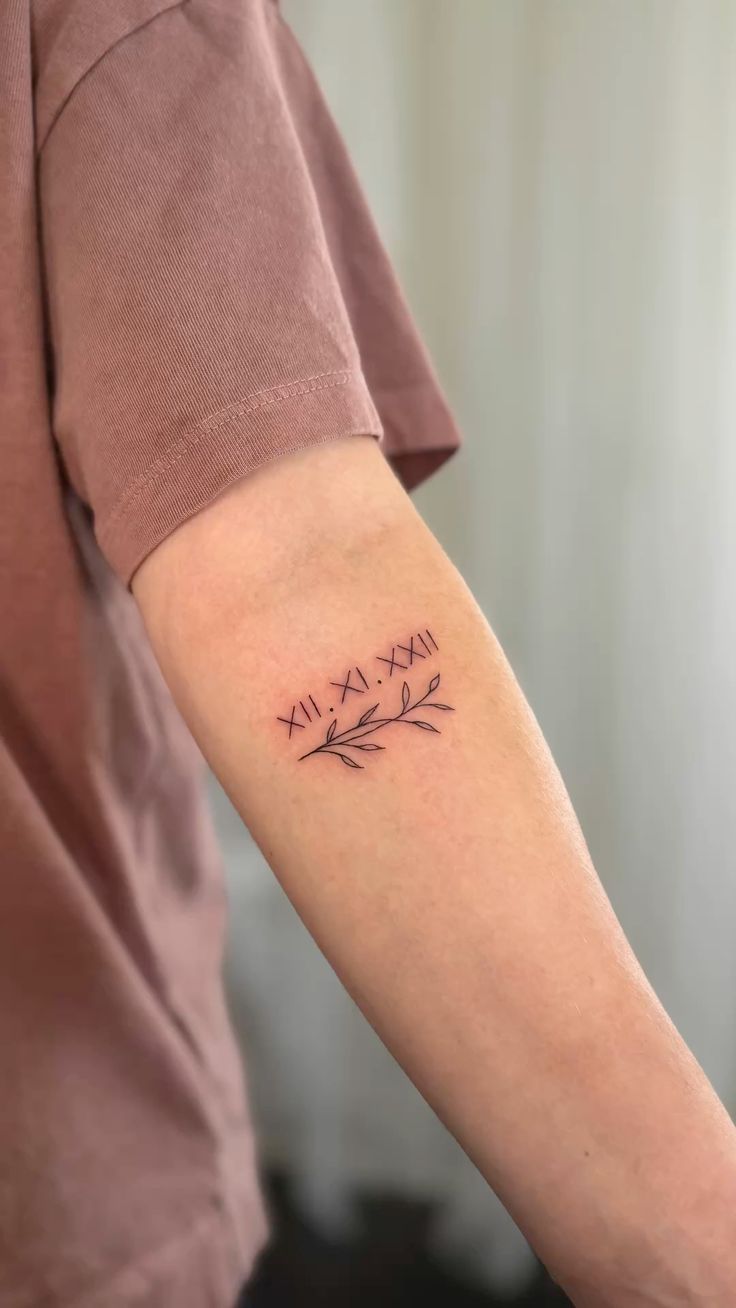 28 Roman Numerals Tattoo Ideas 2026: Timeless Date Tattoos That Never Go Out of Style
