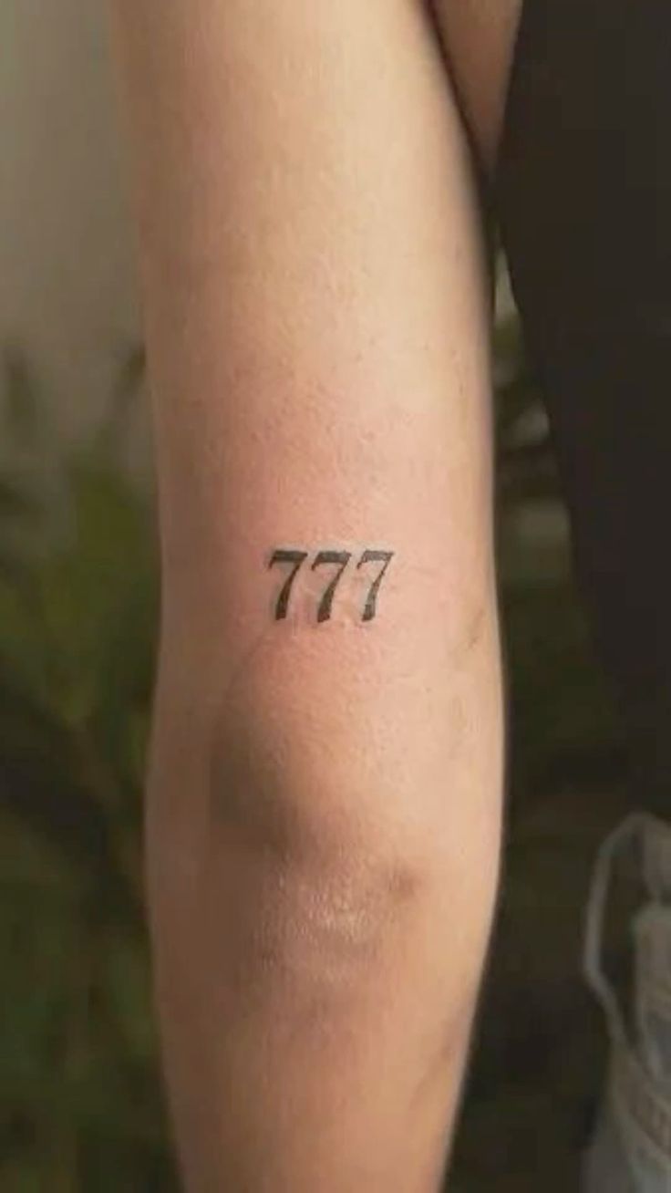 31 Ideas 777 Tattoo 2026: Meaningful Designs That Bring Lucky Angel Number Energy